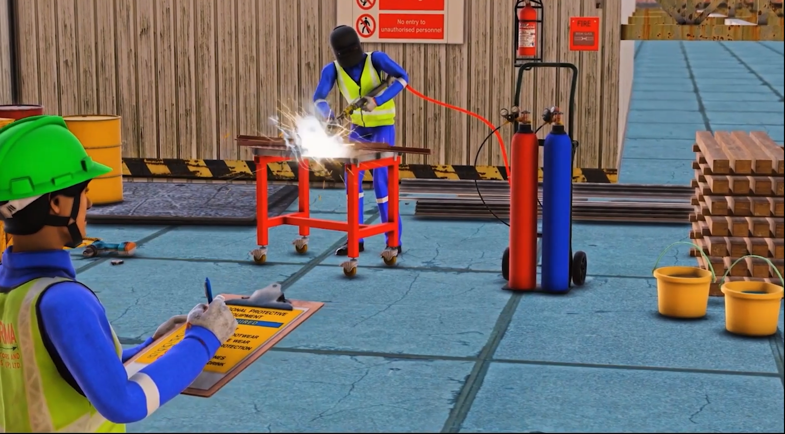 Gas Cutting Safety